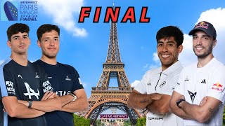 GREENWEEZ PARIS MAJOR  CoelloTapia vs GalanChingotto Final  PREMIER PADEL 2024 [upl. by Hsenid]