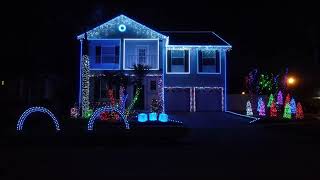 Lake Nona Lights  Category 6 Winner LightORama Shining Bright Contest 2021 [upl. by Cass]