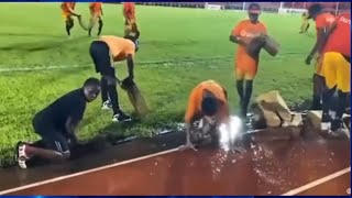 Match Côte d’Ivoire  Mali la pluie s’invite au spectacle stade Olympique Alassane D Ouattara [upl. by Yllut]