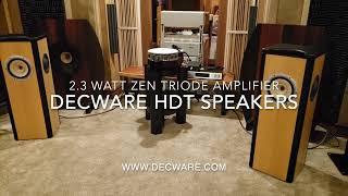 DECWARE HDT SILVER 8 SPEAKER DEMO [upl. by Gnut]