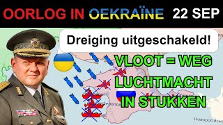 22 sep Oekraïeners zetten 100 drones amp raketten in Russische bases verwoest  Oorlog in Oekraïne [upl. by Eirrehs353]