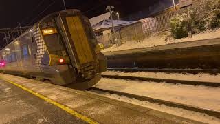 Neilston Trains in the Snow 2023 [upl. by Airal]