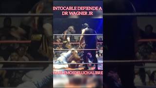 INTOCABLE DEFIENDE A DR WAGNER JR  Highlights IndyWrestling Shorts LuchaLibre Intocable [upl. by Yessak904]