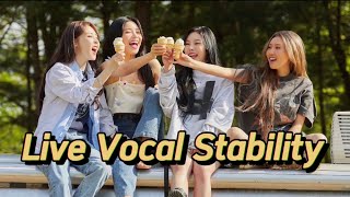 MAMAMOO live vocal stability mamamoo [upl. by Golden699]