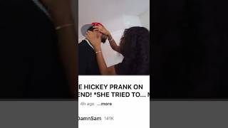 EXTREME HICKEY PRANK ON GIRLFRIEND SHE TRIED TO… ME sam naja hickey [upl. by Vano54]