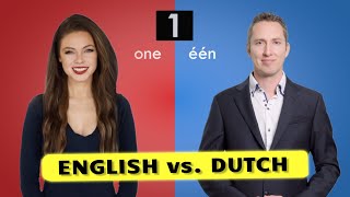 English vs Dutch Numbers  How Similar are English and Dutch Numbers [upl. by Yenettirb]