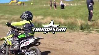 Thumpstar 140 Pit Bike Racing with the 250cc [upl. by Sicard]