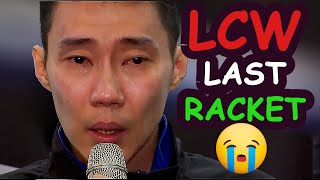 Lee Chong Wei Badminton Racket History in 3 minutes 😮  Last racket will shock you😱 [upl. by Allimaj]