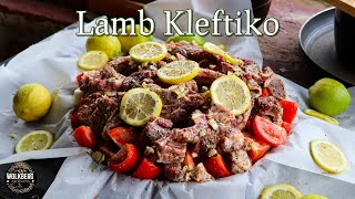 Greek Lamb Kleftiko Cooked in a Thunderstorm  Roasted Lamb amp Potatoes Wrapped in Parchment Recipe [upl. by Diba]