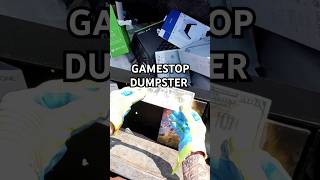 Gamestop dumpster was loaded and had a rare gamer monitor dumpsterdiving gamer game pc money [upl. by Adiuqram]