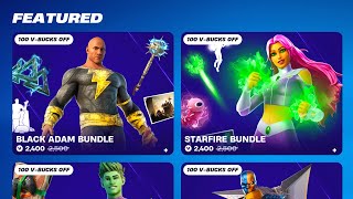 NEW Fortnite x DC Skins Returning to The Fortnite Item Shop Full Showcase [upl. by Bocaj]