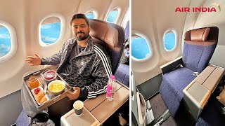 Unboxing Air India’s NEWEST A320 neo BUSINESS CLASS EXPERIENCE after Tata Takeover [upl. by Yanej]