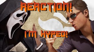 MK1 GHOSTFACE FIRST GAMEPLAY REACTION HLL YEAH [upl. by Romy]