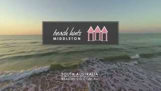 Beach Huts Middleton  South Australia [upl. by Fronnia592]