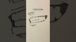 Regular teeth and Anime teeth  Jmarron [upl. by Arhat]