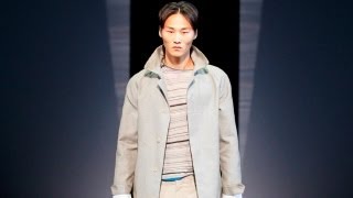 Emporio Armani  2013 Spring Summer  Menswear Collection [upl. by Rubliw]