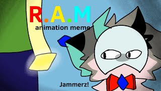 RAM animation meme Jammerz ItzFericalorResta congrats on 8k Aquafoxxy [upl. by Ennaj88]