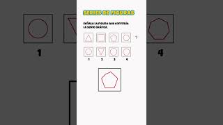 Cómo Resolver Ejercicios de Series de Figuras Geométricas  Ejemplo Explicado [upl. by Handler]