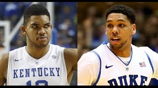 NBA Draft 2015 KarlAnthony Towns or Jahlil Okafor [upl. by Notgnilra]