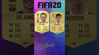 De Jong vs Valverde 🔥 FIFA Evolution FIFA 1825 EAFC 25 [upl. by Jacie326]