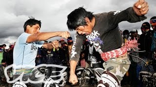 Takanakuy Fistfighting in the Andes [upl. by Athalee653]