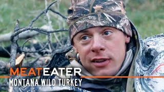 Big Sky Bigger Birds Montana Wild Turkey  S2E01  MeatEater [upl. by Tnilc532]