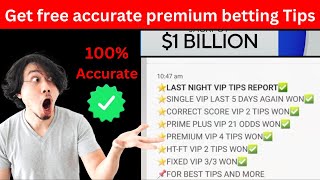 Proven Secrets for VIP Game Predictions 100 Accuracy [upl. by Tik]