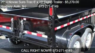 2014 Novae SureTrac 6 x 10 Dump Trailer 10K Low Profile [upl. by Alves]