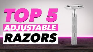 Top 5 Best Adjustable Safety Razors In 2022 [upl. by Wynny]