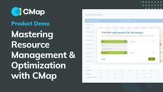 Product Demo Mastering Resource Management amp Utilization with CMap [upl. by Onstad]