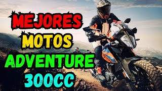 MEJORES MOTOS ADVENTURE 300 CC [upl. by Hgieloj]