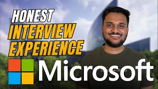 My Honest SDE 2 Interview Experience at Microsoft [upl. by Naara]