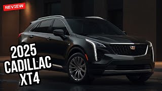 2025 Cadillac XT4 The Ultimate Luxury Crossover Revealed Style amp Space Lacking Luxury Refinement [upl. by Amalbena660]