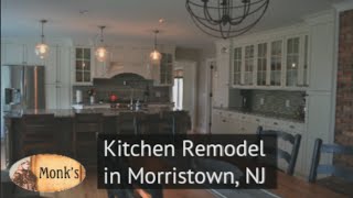 Kitchen Remodel in New Jersey  Open Plan Kitchen New Cabinets Hardwood Floors Countertops [upl. by Eiral]