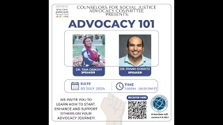 Advocacy Committee Presents Advocacy 101 with Dr Onikoyi and Dr Gorritz [upl. by Orva]