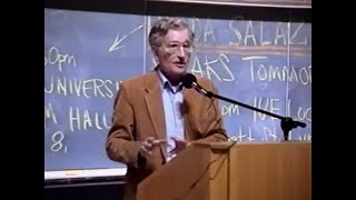 Noam Chomsky  19930928  Free Trade And Democracy  MIT  Improved Sound [upl. by Peterus]