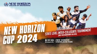 New Horizon Cup 2024  InterCollegiate Tournament  Kabaddi Men [upl. by Rehpinnej265]