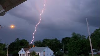 Thunderstorm with Constant Lightning and Thunder  May 28 2024  No MidRoll Ads [upl. by Marc918]