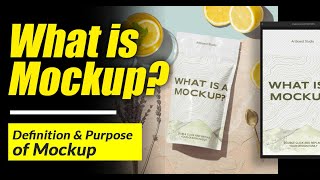 What is Mockup Complete Concept about Mockup and its Purpose  Graphic Design Tutorials [upl. by Arta402]