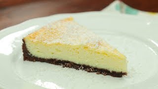 Kokosovotvarohový koláč cheesecake přináší skvělý chuťový zážitek [upl. by Sitoiganap]