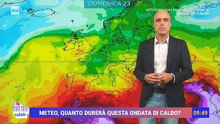 Il meteo allerta caldo in Italia  Unomattina estate 21062024 [upl. by Aggappe]