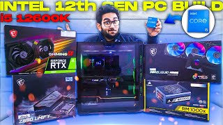 Intel X MSI 12th Gen PC Build  i512600K RTX 3060  Benchmarks amp Game Test [upl. by Michelina]