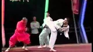 The Shaolin monks Vs Korea Taekwondo World Champion [upl. by Dviad]