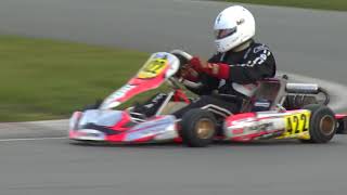 X30 Master  Belgian Karting Championship  Mariembourg  11032018  FR [upl. by Lenej666]