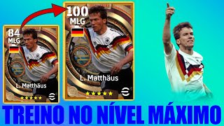 L matthaus  max level max  rating pes 2023 efootball how much trainers point use f level up [upl. by Ilohcin]