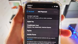 ANY iPhone How To Add a Visa Gift Card [upl. by Eannej]