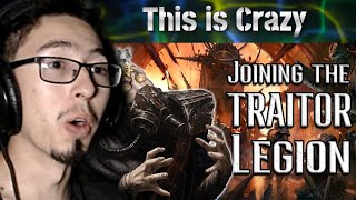 Reacting to Joining the TRAITOR LEGIONS  CHAOS 40k Lore  Warrior Tier Group REACTION [upl. by Adnilav]