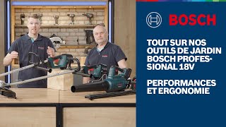 Tout sur nos outils de jardin Bosch Professional 18V [upl. by Gargan]