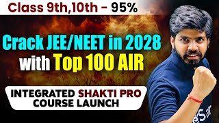 How To Start JEENEET from Class 9🤔 Complete 4 Year Roadmap IITNEET Foundation Shakti Pro Course [upl. by Lleznol]