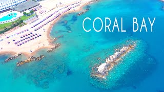 Paphos Coral Bays Cyprus  Drone Review [upl. by Isman370]